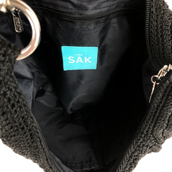 NEW THE SAK Crochet Shoulder Handbag Hobo Ryder - Picture 3 of 6